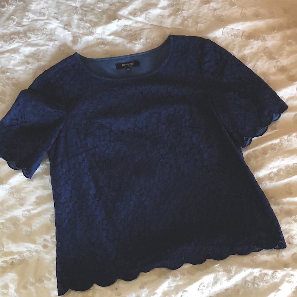 Madewell lace top
